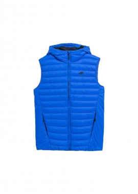 4F Αμάνικο Ανδρικό Μπουφάν Puffer Μπλε 4FAW23TVESM063-36S