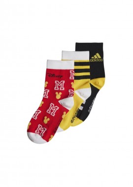 Adidas Παιδικές Κάλτσες Μακριές Axdisney Πολύχρωμες 3 Ζευγάρια HT6407