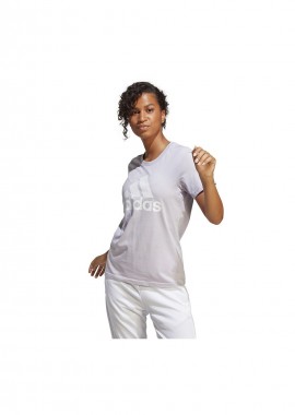 Adidas Γυναικείο Αθλητικό T-shirt Μωβ IC0633