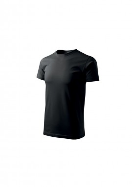 Malfini Basic Ανδρικό Διαφημιστικό T-shirt Κοντομάνικο σε Μαύρο Χρώμα MLI-82901