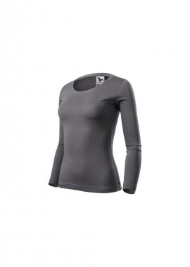 Malfini Γυναικεία Διαφημιστική Μπλούζα Μακρυμάνικη steel MLI-16936