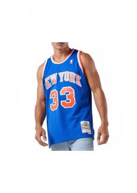 Mitchell & Ness New York Knicks SMJYGS18186-NYKROYA91PEW Ανδρική Φανέλα Μπάσκετ Patrick Ewing