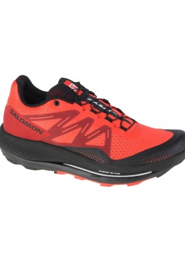 Salomon Pulsar L41602900 Ανδρικά Αθλητικά Παπούτσια Trail Running Poppy Red / Bird / Black