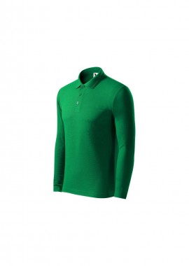 Malfini Pique Polo LS M MLI22116 polo shirt grass green