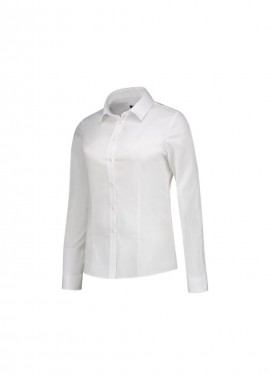 Malfini Fitted Stretch Blouse W MLIT24T0 white