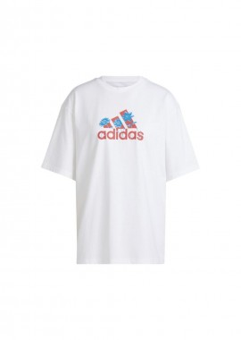 adidas Flower Pack Badge of Sport Women's Tshirt White IT1421