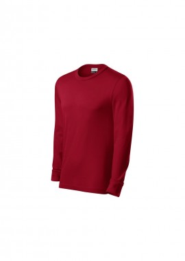 Unisex Tshirt Resist LS marlboro red