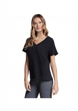 Skechers Pima VNeck Tee TP130BLK