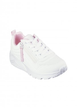 Skechers Uno Lite Easy Zip Jr 310387L WHT shoes