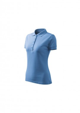 Women's Pique Polo Free Polo Shirt Blue