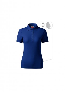 Reserve Women's Polo Shirt Cornflower brand label