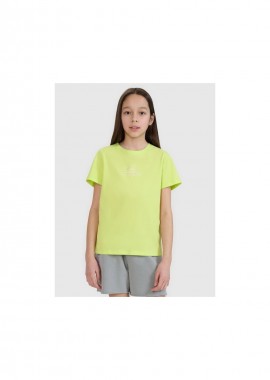 Girls' regular printed Tshirt 4F 4FJWSS25TTSHF187145S