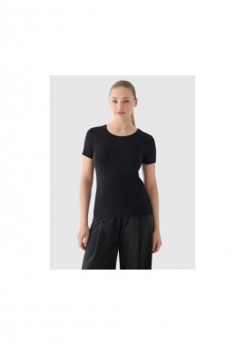Slim Tshirt with print for women 4F 4FWMM00TTSHF184620S