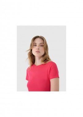 Women's 4F slim Tshirt with modal 4F 4FWSS25TTSHF199554S