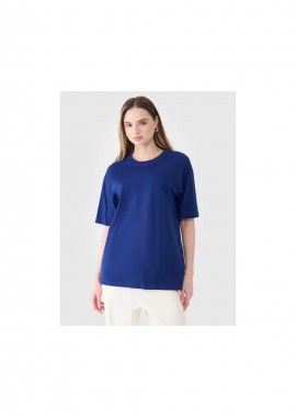 Women's oversize plain Tshirt 4F 4FRSS25TTSHF269431S