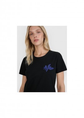 Women's regular printed Tshirt 4F 4FRSS25TTSHF269320S