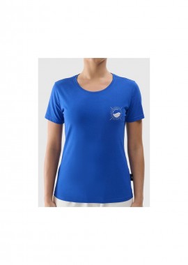 Women's regular printed Tshirt 4F 4FRSS24TTSHF254736S