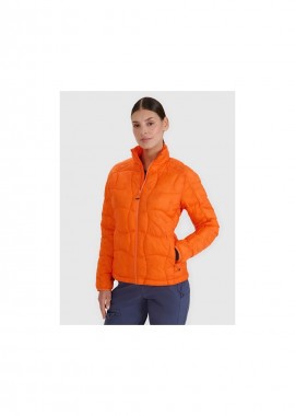 Women's down trekking jacket with Primaloft Silver filling 4F 4FWSS25TDJAF53170S