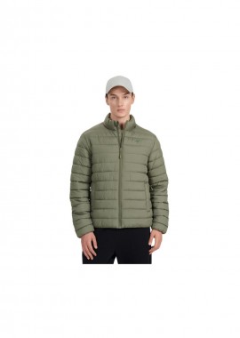 Men's down jacket 4F M597 khaki 4FWAW25TDJAM597 43S