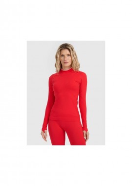 Women's seamless thermal underwear top 4F 4FWAW25USEAF20562S