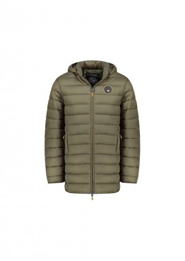 Geographical Norway men's jacket AMIGOMAP LONG HOOD DB KAKI MEN 233 KAKI WZ5087HGNKAKI