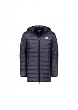 Geographical Norway men's jacket AMIGOMAP LONG HOOD DB NAVY MEN 233 NAVY WZ5088HGNMARINE