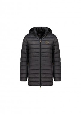 Geographical Norway men's jacket AMIGOMAP LONG HOOD DB BLACK MEN 233 BLACK WZ5085HGNNOIR