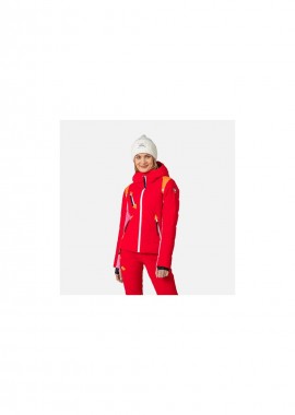 Rossignol W Pilot Down Jkt Jacket Red