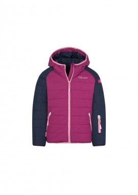 Trollkids Kids Hafjell Snow Jacket PRO with hood waterproof pink 514182