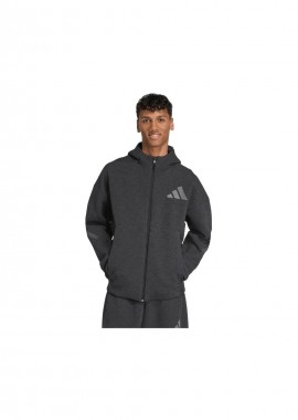 Men's adidas ZNE PR FZ sweatshirt black JM6055