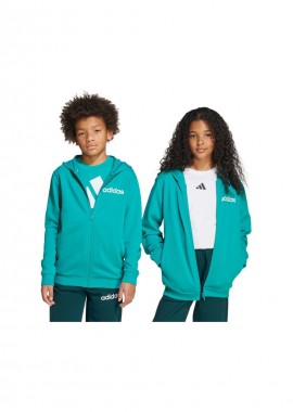 Adidas Essentials green kids tracksuit JN2427