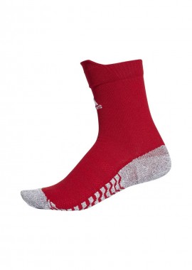 Adidas Alphaskin Traxion Crew Ultralight Socks Red CV7678