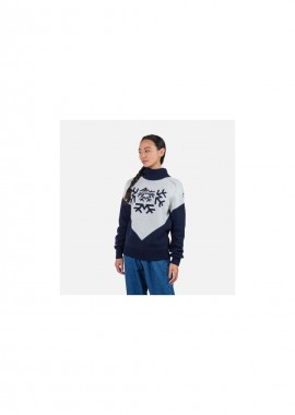 Rossignol W Cieloalto Tn Navy Blue Sweater