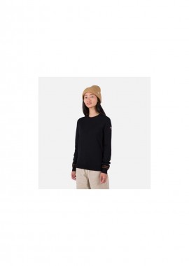 Rossignol W Corporate Crew Neck Sweater Black