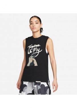 Nike DriFIT Standard Issue Women's Top BlackWhite DH7658010 MBS