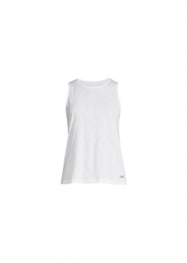 CASALL Soft Texture Tank White Training Tshirt