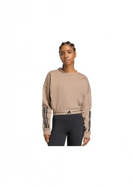 Women's adidas Hyperglam sweatshirt beige KQ5197