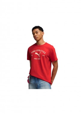 Puma Class Graphic Tee men's tshirt red 692226 11