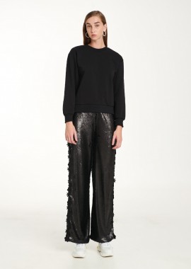 Cutcuutur - Pants In Black Sequin