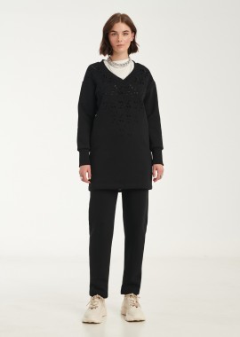 Cutcuutur - Sweater Dress In Black