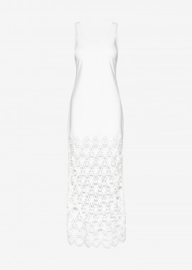 Cutcuutur - Maxi Dress in White