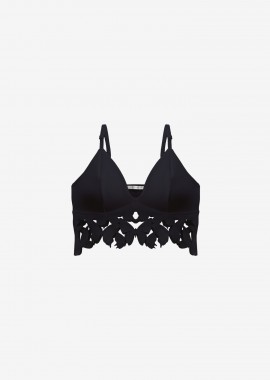 Bralette Top In Black