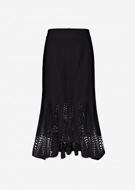 Cutcuutur - Midi Skirt in Black