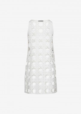 Cutcuutur - Oversized Tank Top in White