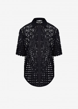 Short Sleeved Shirt in Black