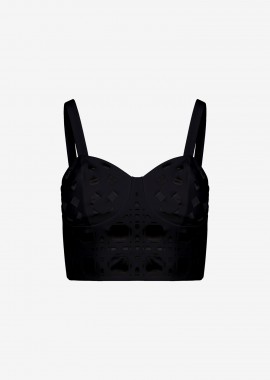 Bustier Top in Black