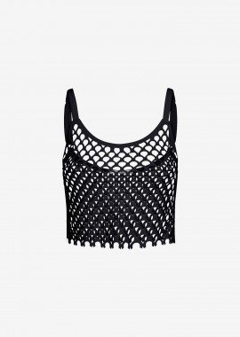 Cropped Top in Black