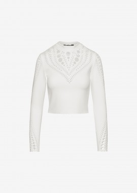 Cropped Top in White