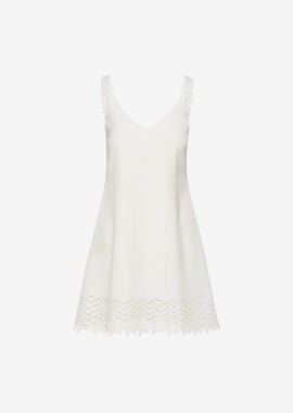 Cutcuutur - Mini Dress in White