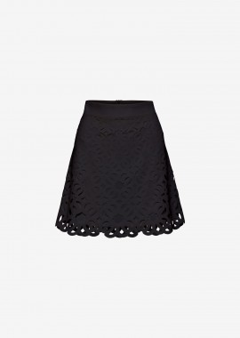 Cutcuutur - Mini A-Line Skirt in Black